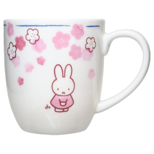 磁器製マグ マグカップ ミッフィー ほのか 花 ディックブルーナ 金正陶器 プレゼント ギフト 食器 絵本