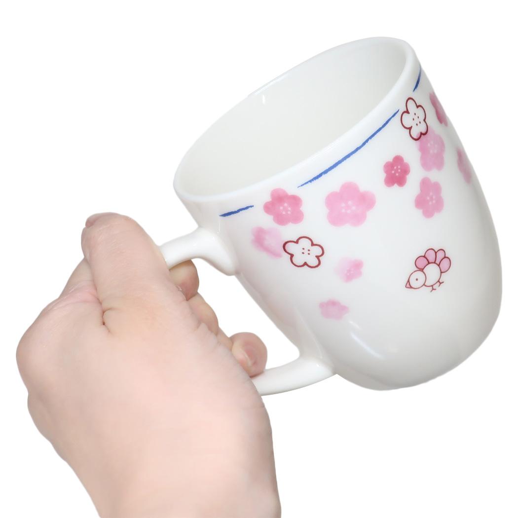 磁器製マグ マグカップ ミッフィー ほのか 花 ディックブルーナ 金正陶器 プレゼント ギフト 食器 絵本
