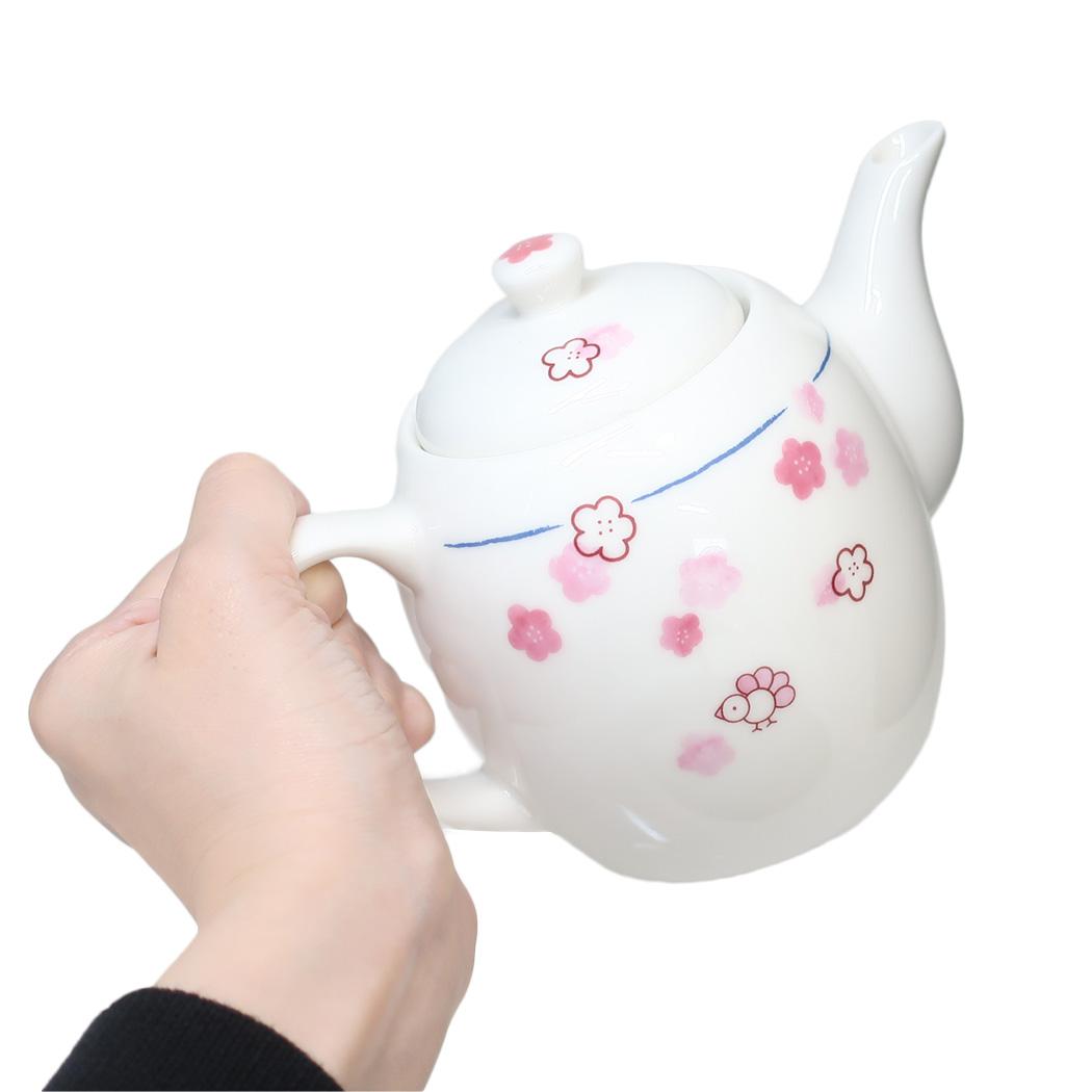 ポット 茶漉し付き 磁器製急須 ミッフィー ほのか 花 ディックブルーナ 金正陶器 プレゼント 食器 絵本