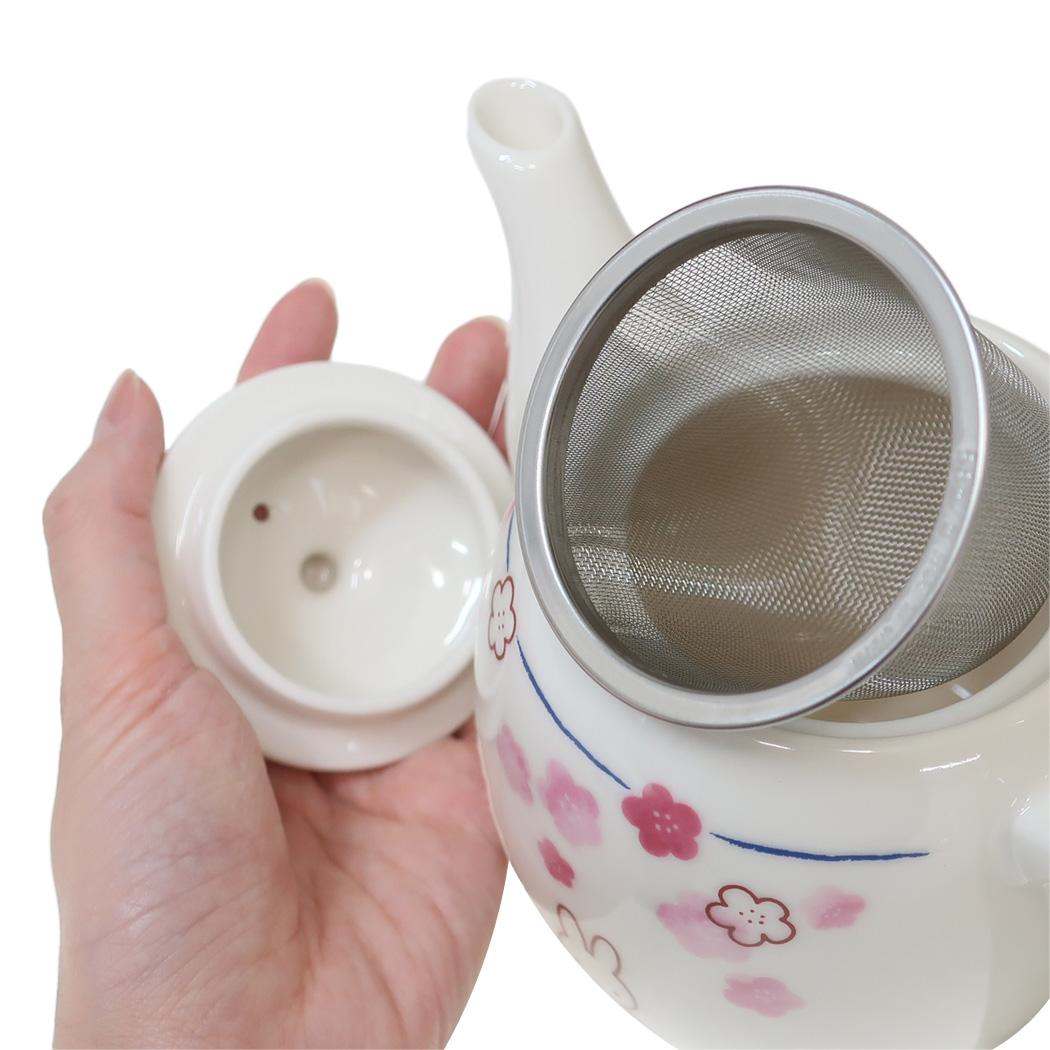 ポット 茶漉し付き 磁器製急須 ミッフィー ほのか 花 ディックブルーナ 金正陶器 プレゼント 食器 絵本