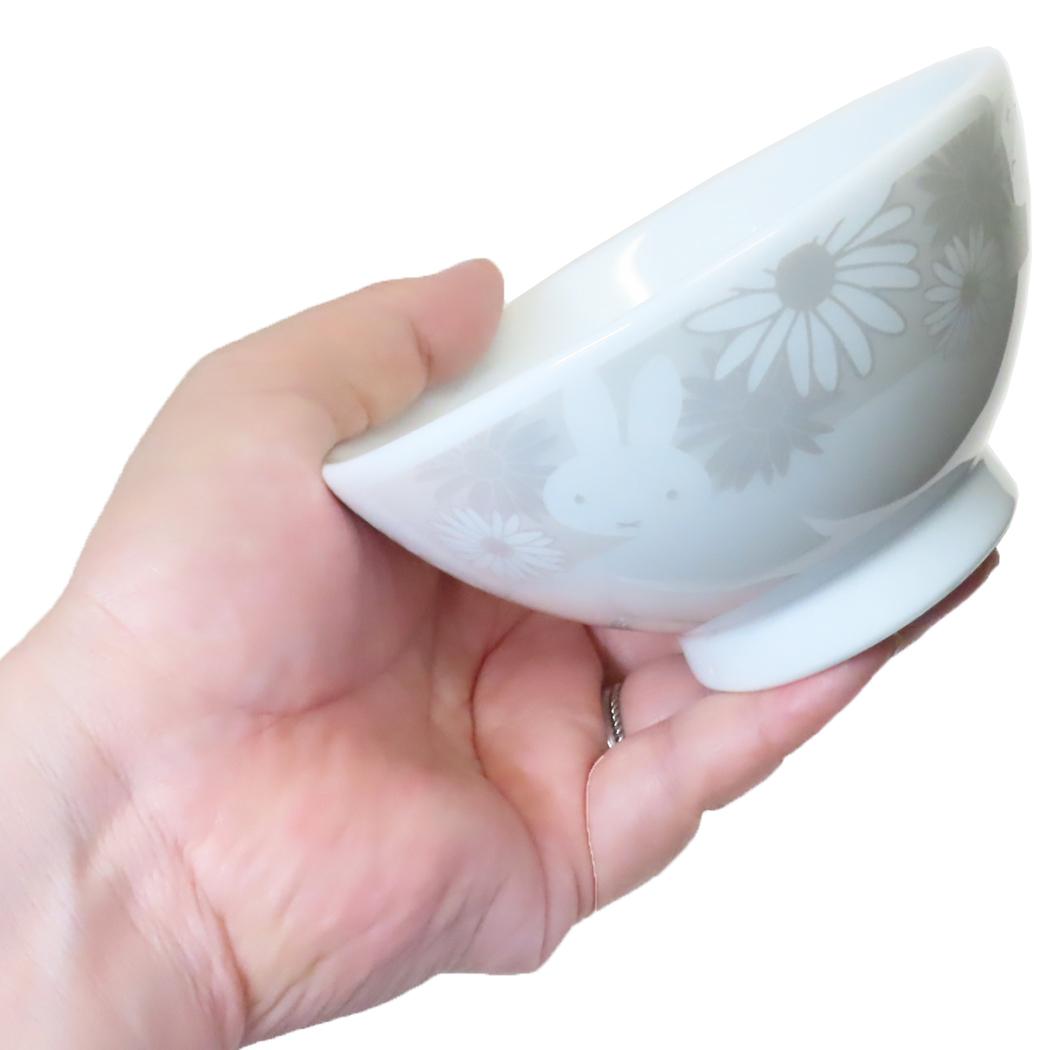 ライスボウル お茶碗 ミッフィー 70th White ディックブルーナ 金正陶器 食器 絵本