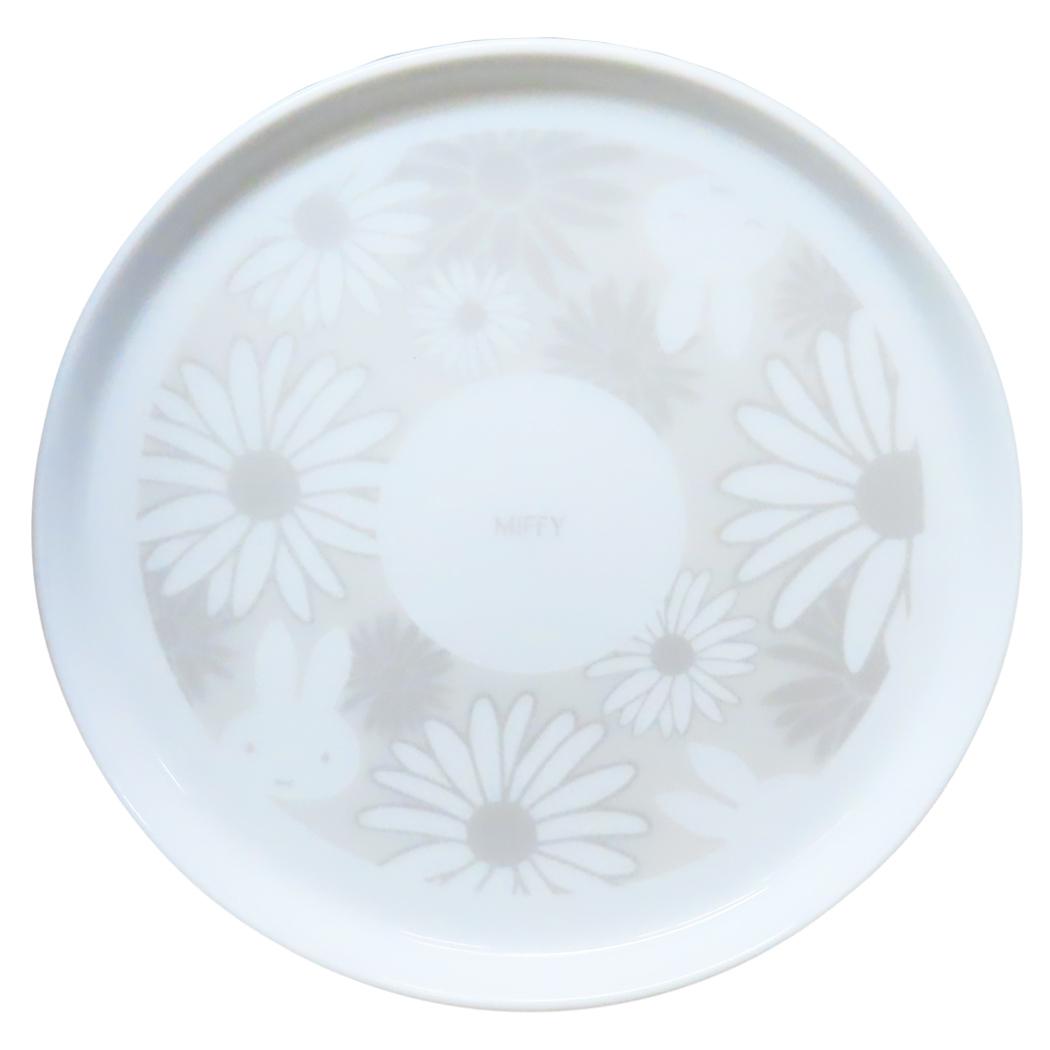 プレートM 中皿 ミッフィー 70th White ディックブルーナ 金正陶器 食器 絵本