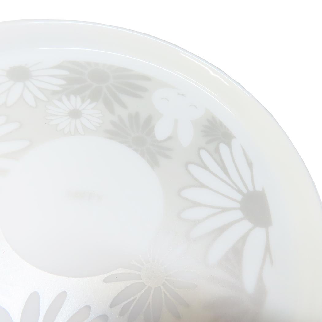 プレートM 中皿 ミッフィー 70th White ディックブルーナ 金正陶器 食器 絵本