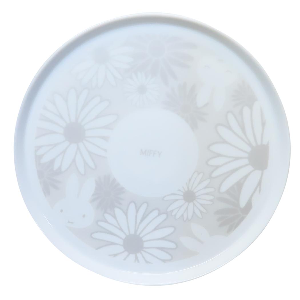 プレートL 中皿 ミッフィー 70th White ディックブルーナ 金正陶器 食器 絵本