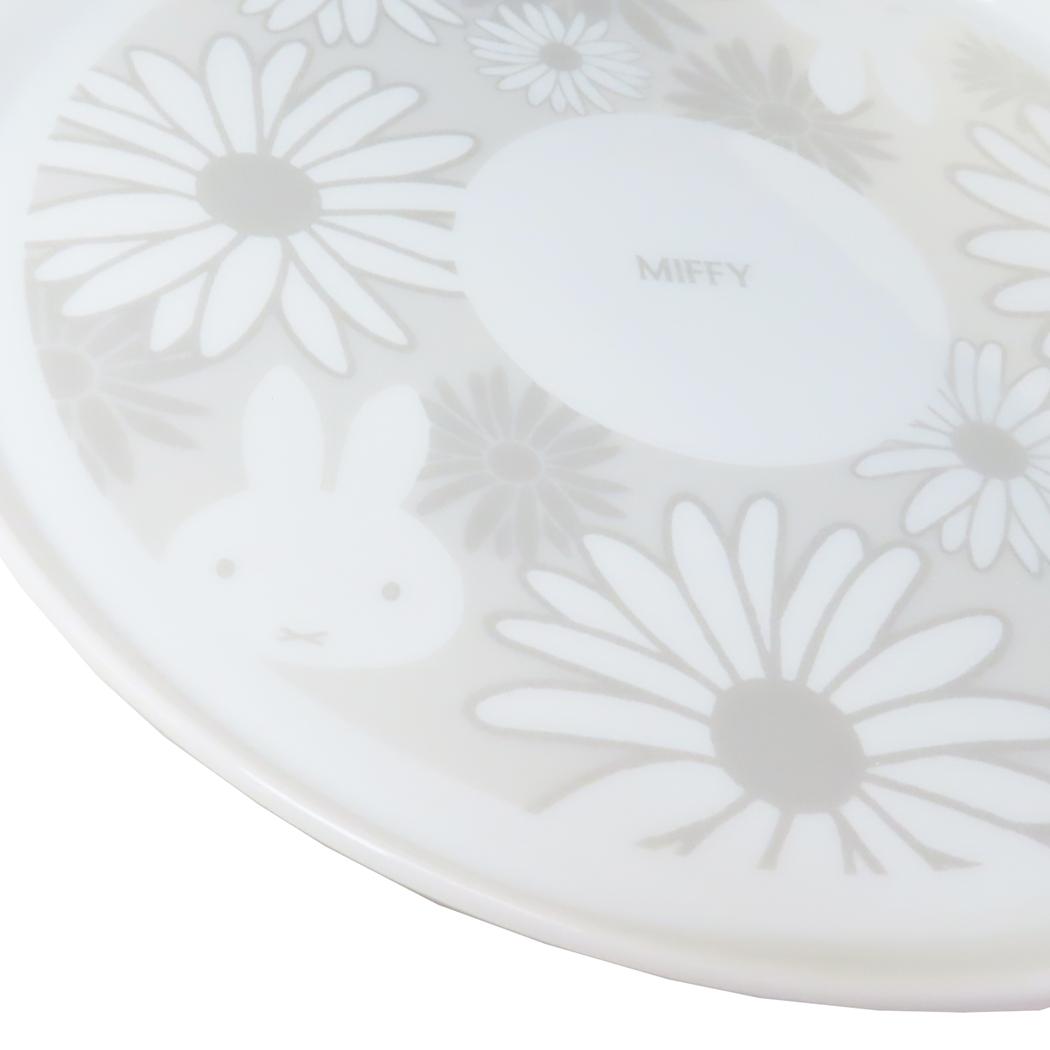 プレートL 中皿 ミッフィー 70th White ディックブルーナ 金正陶器 食器 絵本