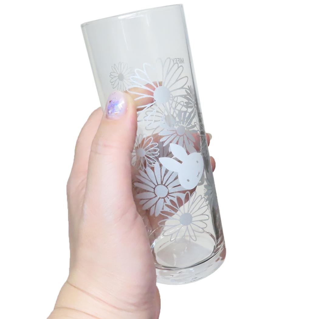 ロンググラス ガラスコップ ミッフィー 70th White ディックブルーナ 金正陶器 食器 絵本