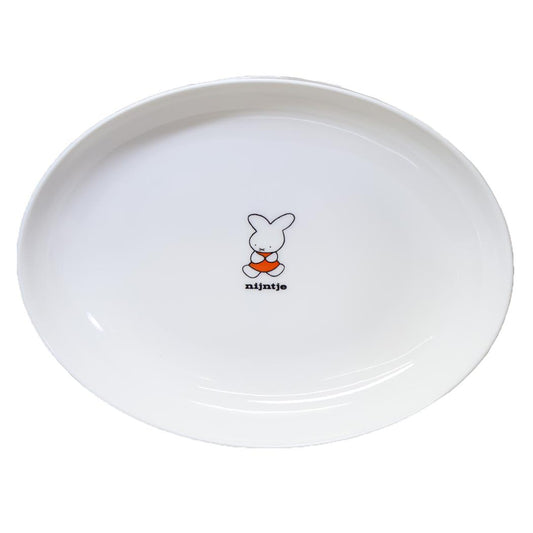 カレー＆パスタ皿 大皿 ミッフィー ナインチェ 70th ディックブルーナ 金正陶器 日本製食器 絵本