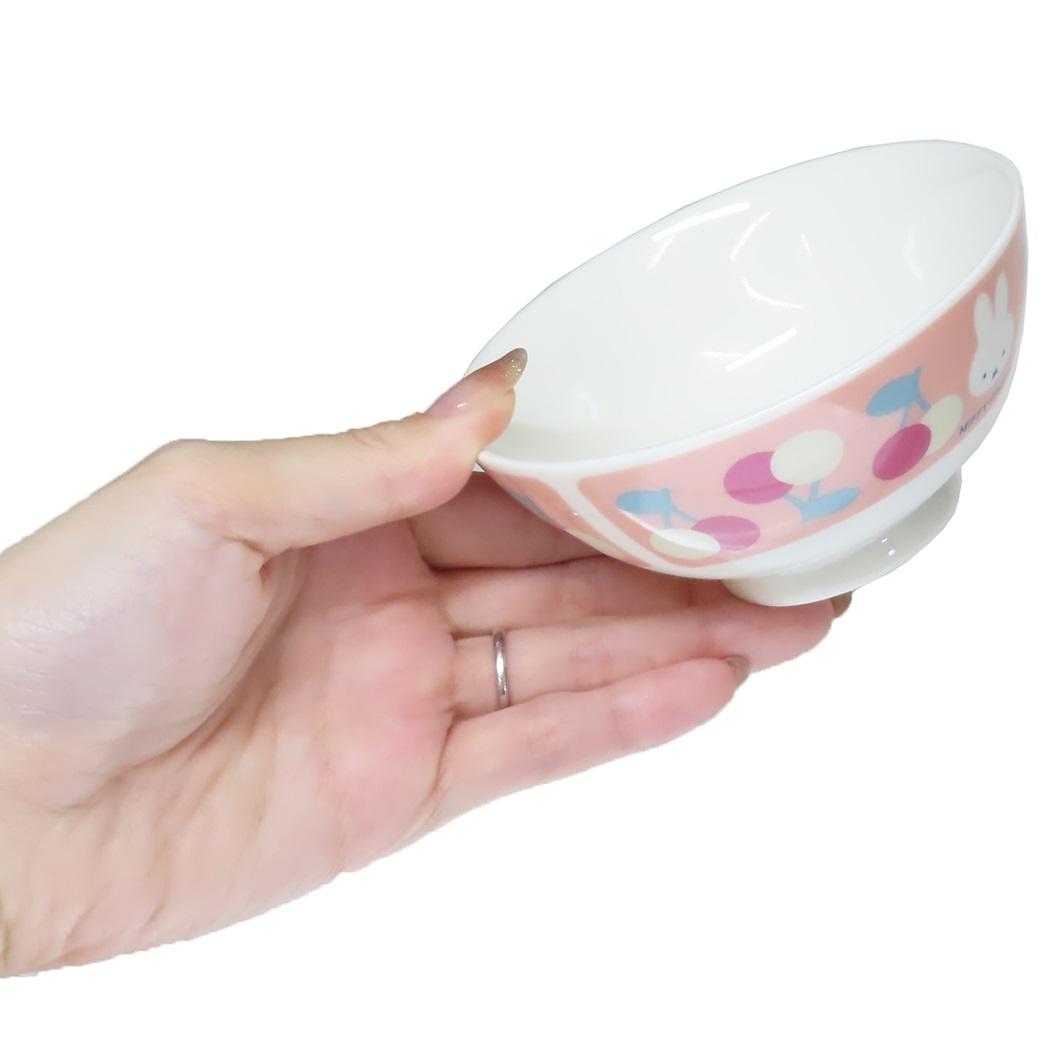 ライスボウル お茶碗 ミッフィー MIFFY FRUITS ディックブルーナ 金正陶器 プレゼント 絵本