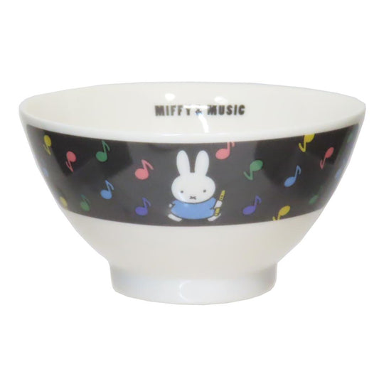 ライスボウル 茶碗 ミッフィー MIFFY＆MUSIC ディックブルーナ 金正陶器 日本製食器