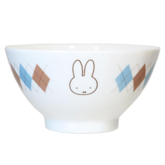 ミッフィー 食器 MIFFY CHECK シリーズ ライスボウル ディックブルーナ 金正陶器