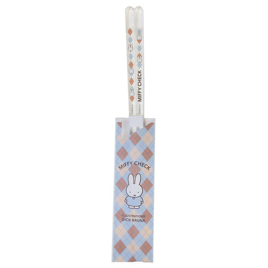 ミッフィー 食器 MIFFY CHECK シリーズ クリア箸 ディックブルーナ 金正陶器