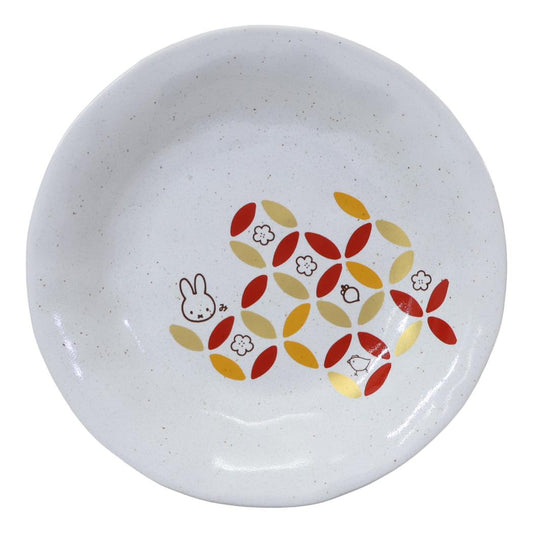 ミッフィー 中皿 七宝紋 カレーパスタ皿 ディックブルーナ 金正陶器 日本製 絵本キャラクター グッズ シネマコレクション