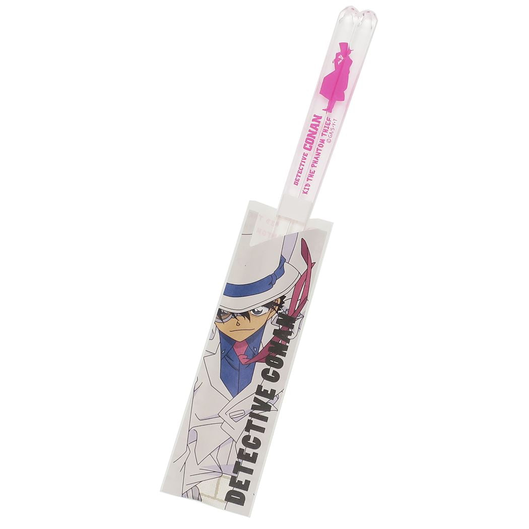 クリア箸 おはし 名探偵コナン キッド クリア 金正陶器 23cm 日本製 アニメ メール便可