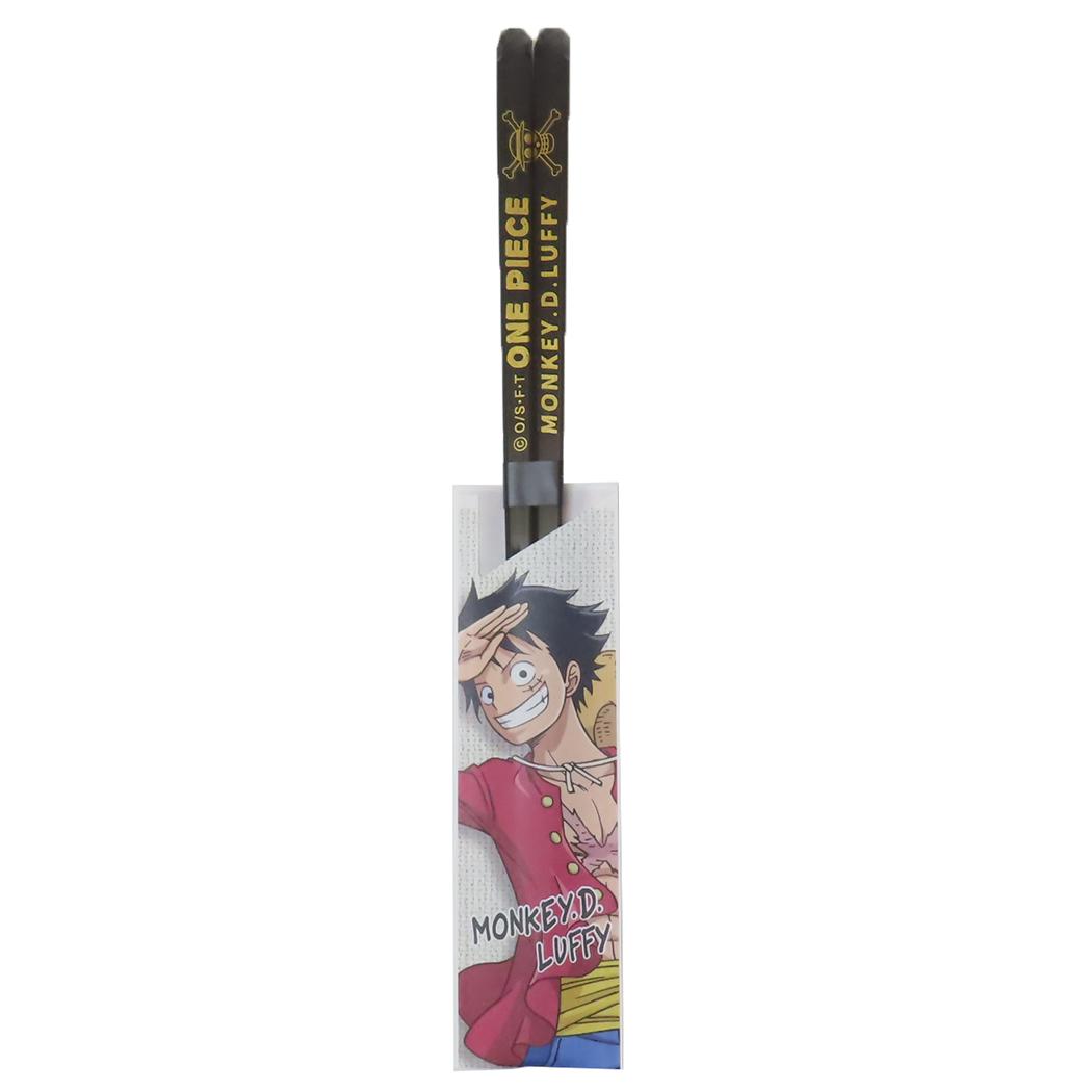 クリア箸 おはし ワンピース ルフィ 少年ジャンプ 金正陶器 プレゼント お箸 アニメメール便可