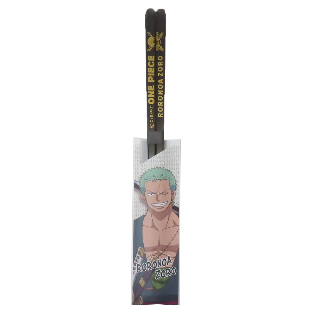 クリア箸 おはし ワンピース ゾロ 少年ジャンプ 金正陶器 プレゼント お箸 アニメメール便可
