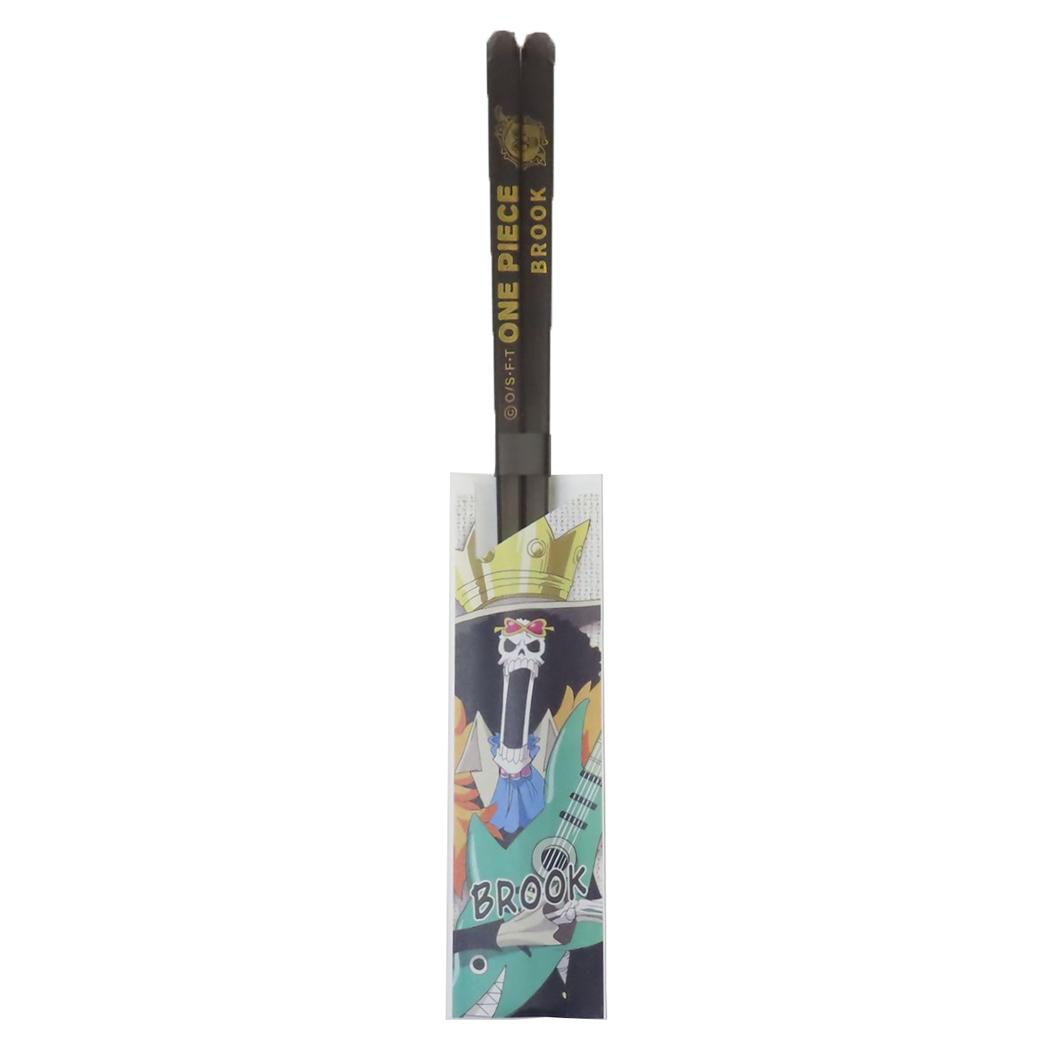 クリア箸 おはし ワンピース ブルック 少年ジャンプ 金正陶器 プレゼント お箸 アニメメール便可