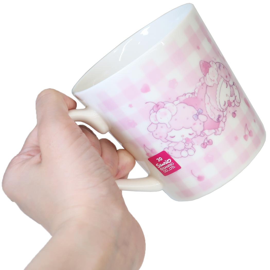 マイメロディxDolly Mix マグカップ 磁器製 MUG Lサイズ サンリオ 金正陶器