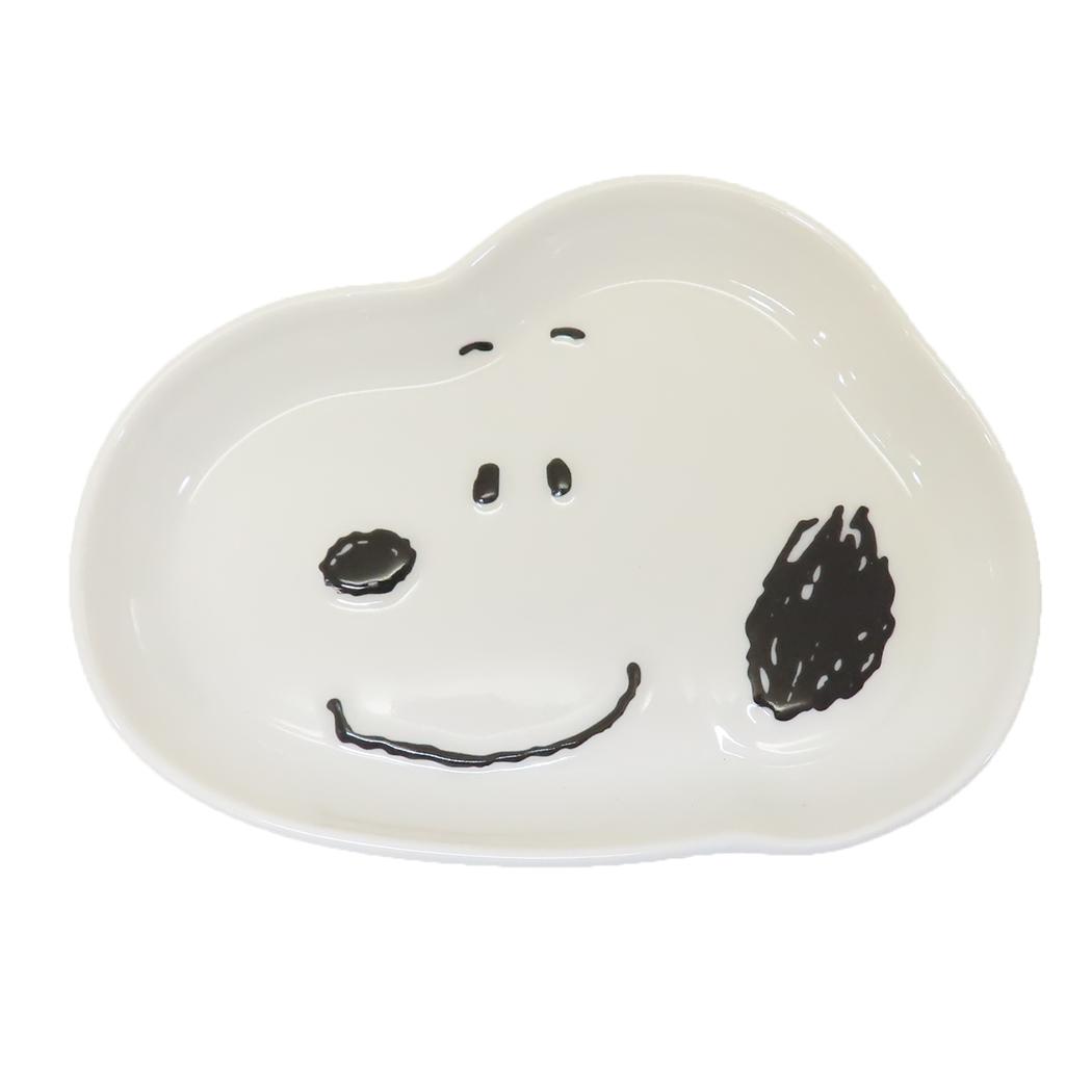 ダイカットプレート 小皿 スヌーピー フェイス S ピーナッツ 金正陶器 プレゼント ギフト