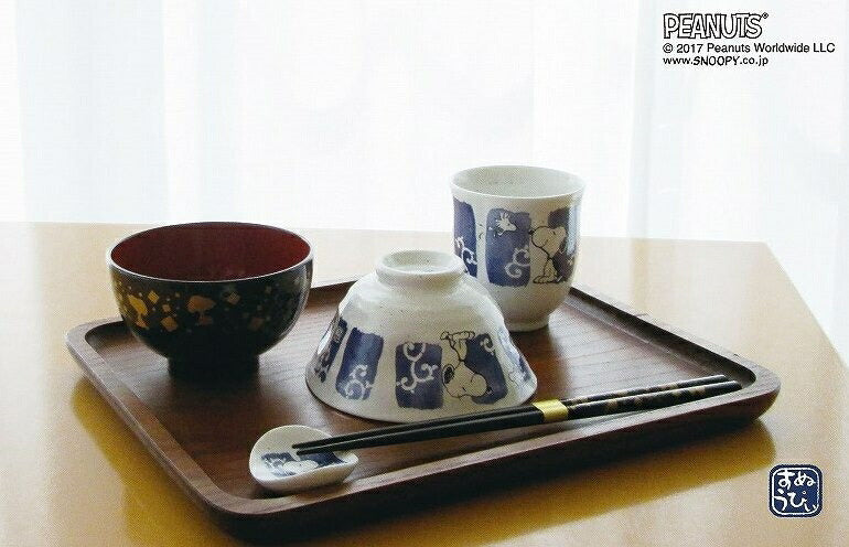 23cm塗り箸 お箸 スヌーピー 筆唐草 ピーナッツ 金正陶器 ギフト雑貨 日本製和食器 メール便可