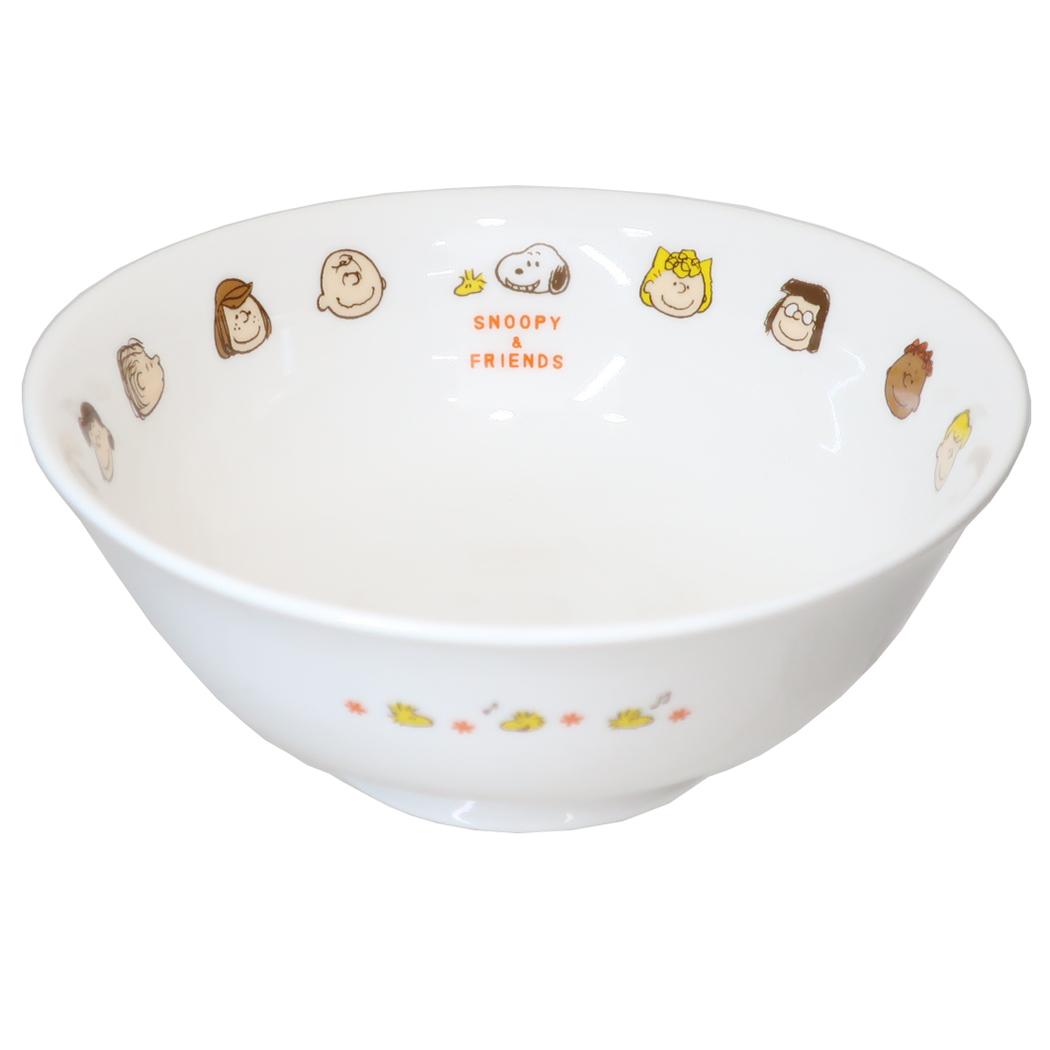 ラーメン丼 どんぶり スヌーピー スヌーピー＆フレンズ ピーナッツ 金正陶器 日本製