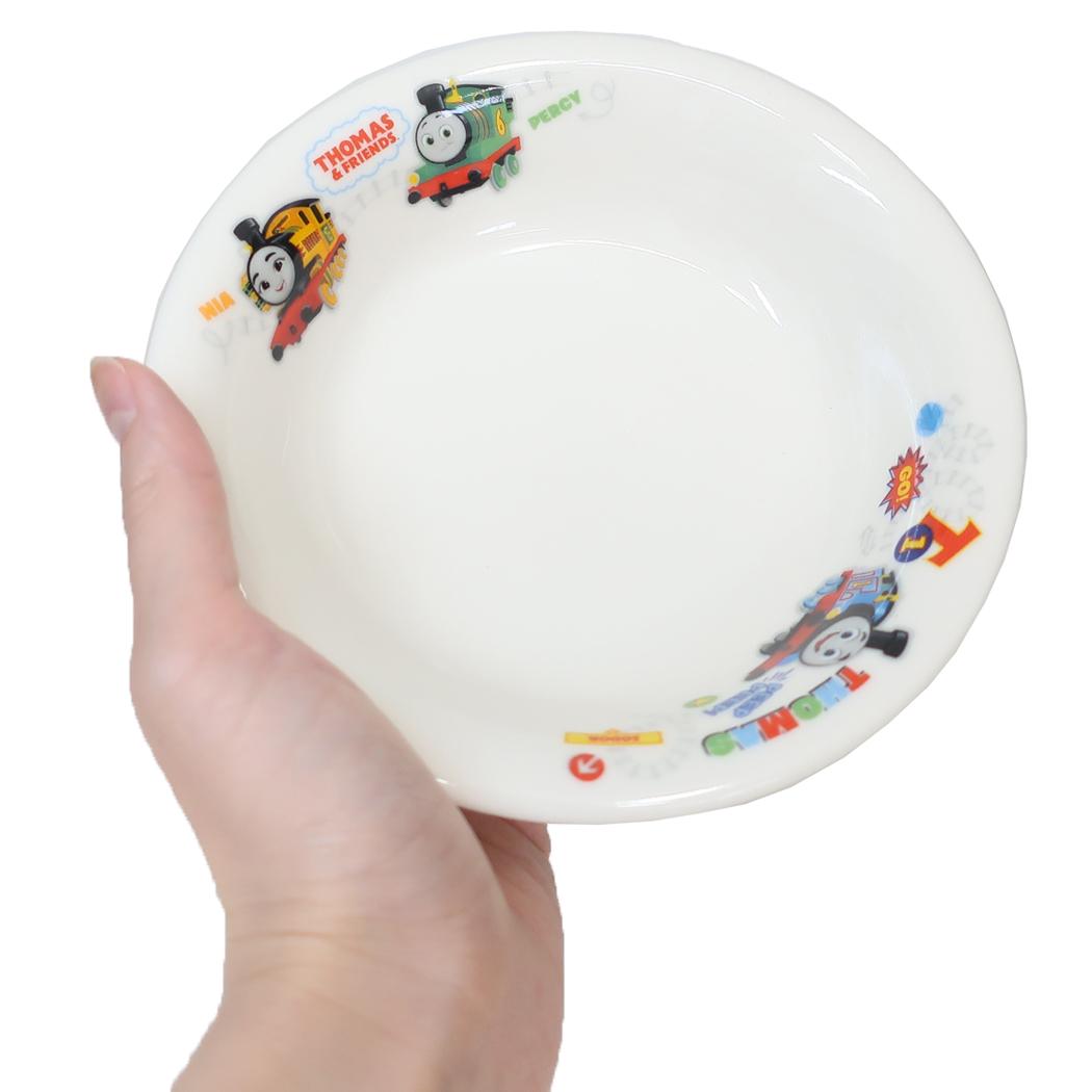 こどもフルーツ皿 キッズ食器 きかんしゃトーマス GO 金正陶器 男の子 子ども 子供 日本製食器