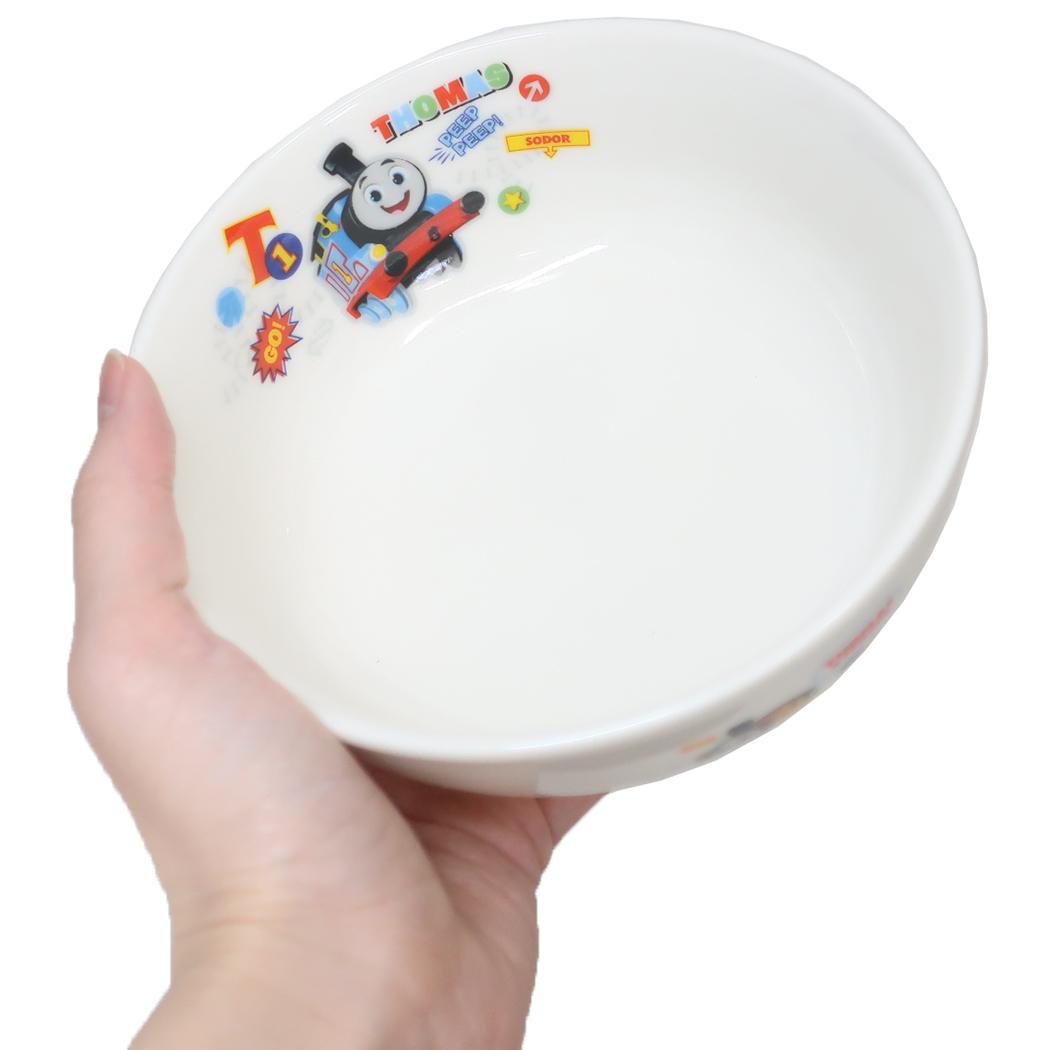 こどもラーメン丼 キッズ食器 きかんしゃトーマス GO 金正陶器 男の子 子ども 子供 日本製食器