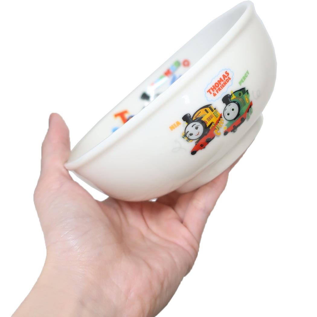こどもラーメン丼 キッズ食器 きかんしゃトーマス GO 金正陶器 男の子 子ども 子供 日本製食器