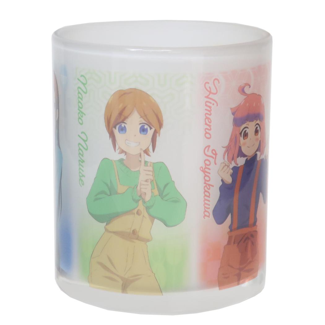 ガラスマグ マグカップ やくならマグカップも 金正陶器 日本製食器 陶芸アニメ