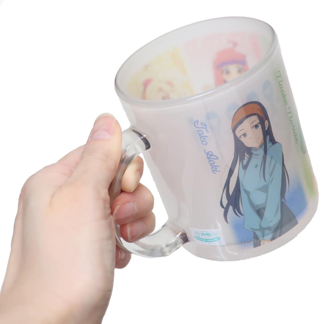 ガラスマグ マグカップ やくならマグカップも 金正陶器 日本製食器 陶芸アニメ