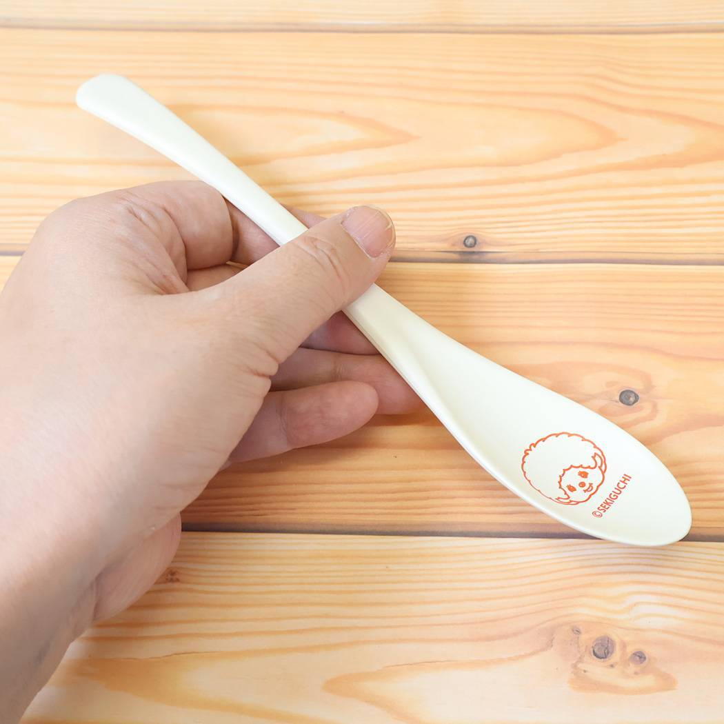 モンチッチ 食器 レトロフラワー 塗スプーン 金正陶器