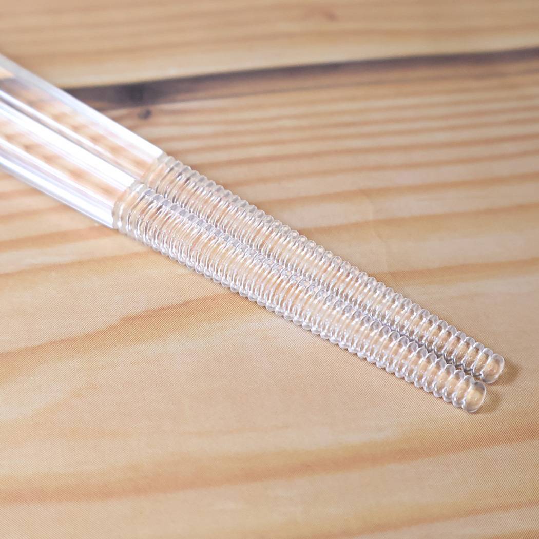 モンチッチ 食器 レトロフラワー クリア箸 金正陶器