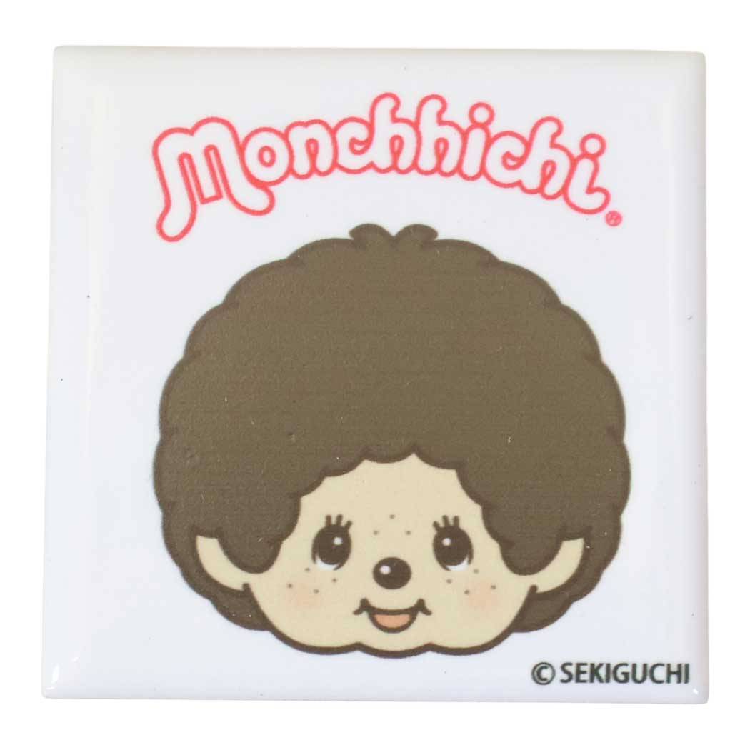 モンチッチ 磁石 美濃焼 タイルマグネット モンチッチくん フェイス 金正陶器