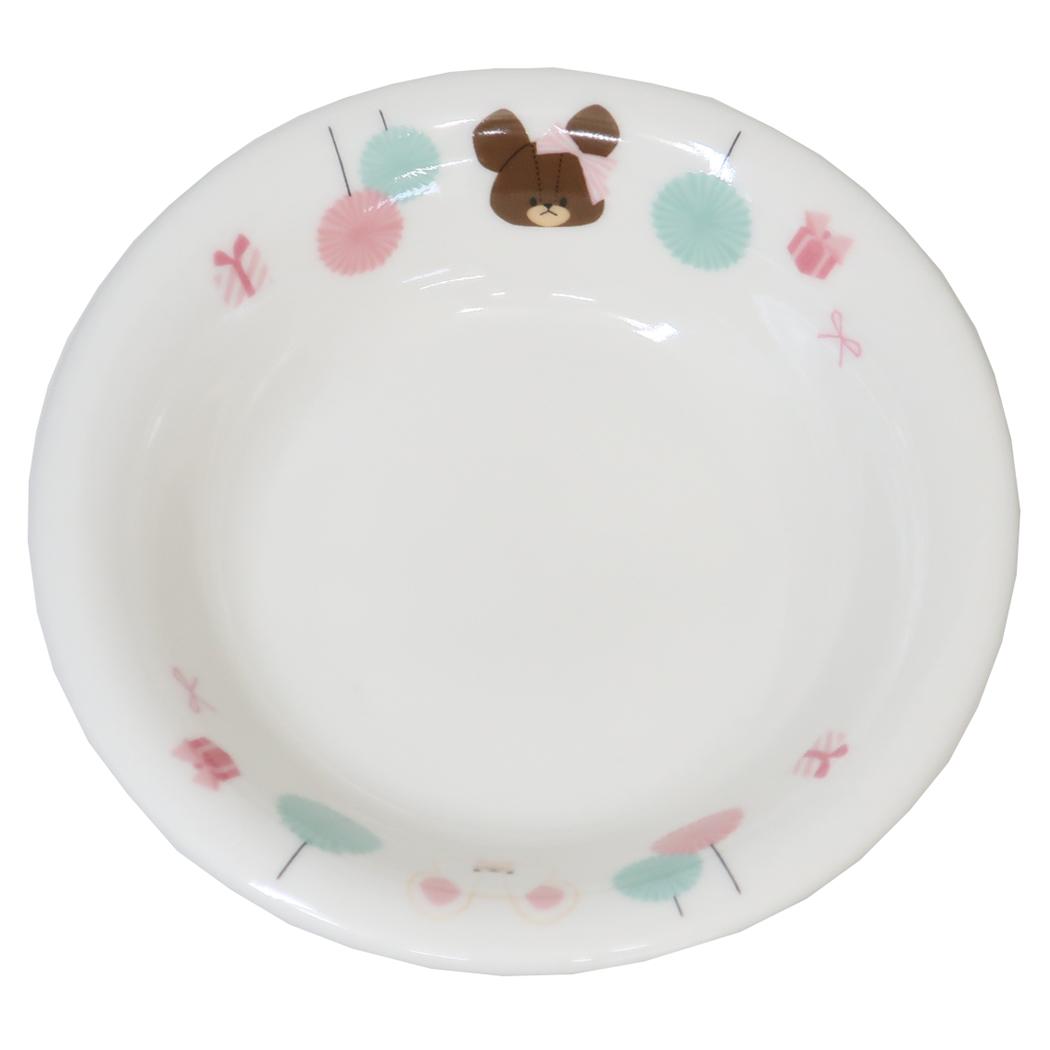 フルーツ皿 中皿 くまのがっこう プレゼントフォーミー 金正陶器 食器 絵本
