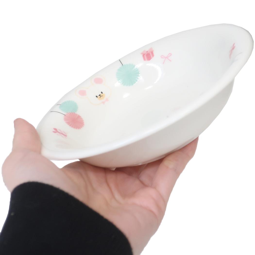 フルーツ皿 中皿 くまのがっこう プレゼントフォーミー 金正陶器 食器 絵本