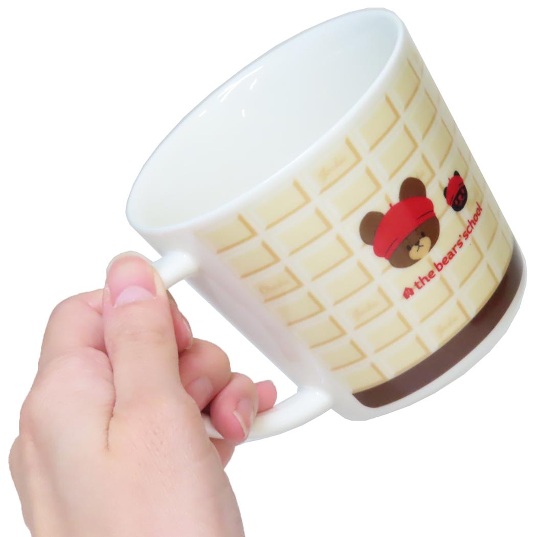 磁器製マグ マグカップ くまのがっこう ジャッキーズチョコレート 金正陶器 食器 絵本
