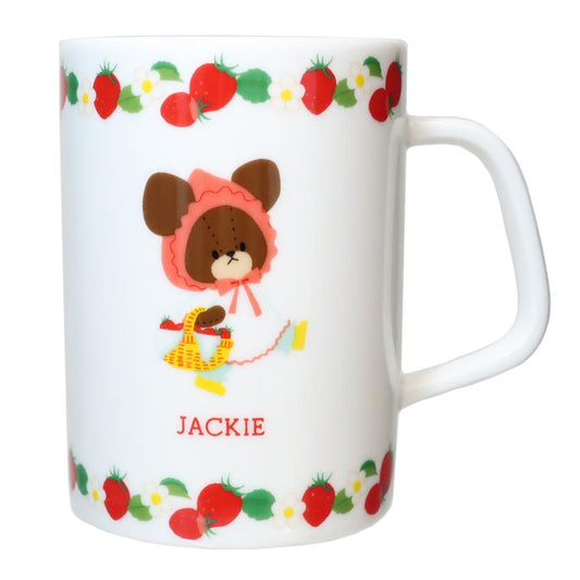 くまのがっこう マグカップ マグ いちごテーマ 金正陶器 子ども 子供 日本製 絵本キャラクター グッズ シネマコレクション