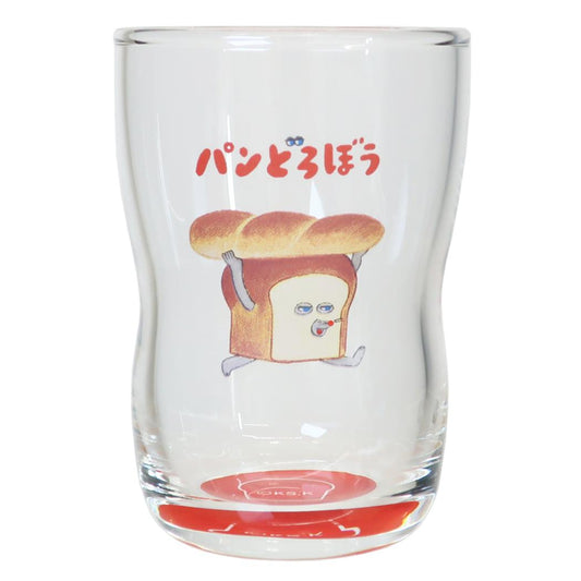 パンどろぼう 食器 こども食器シリーズ なかよしグラス パンどろぼう 金正陶器