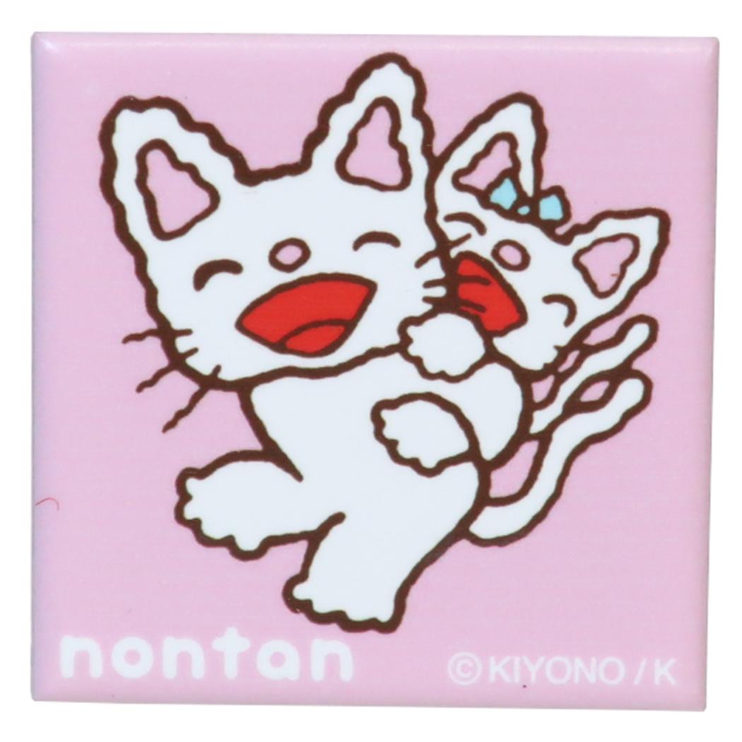 ノンタン 磁石 美濃焼タイルマグネット ノンタン＆タータン 金正陶器