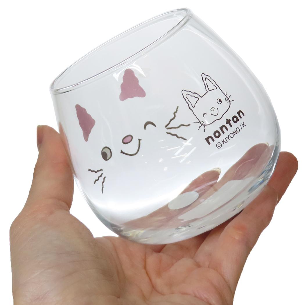 ゆらゆらタンブラー ガラスコップ ノンタン 金正陶器 日本製 食器 絵本