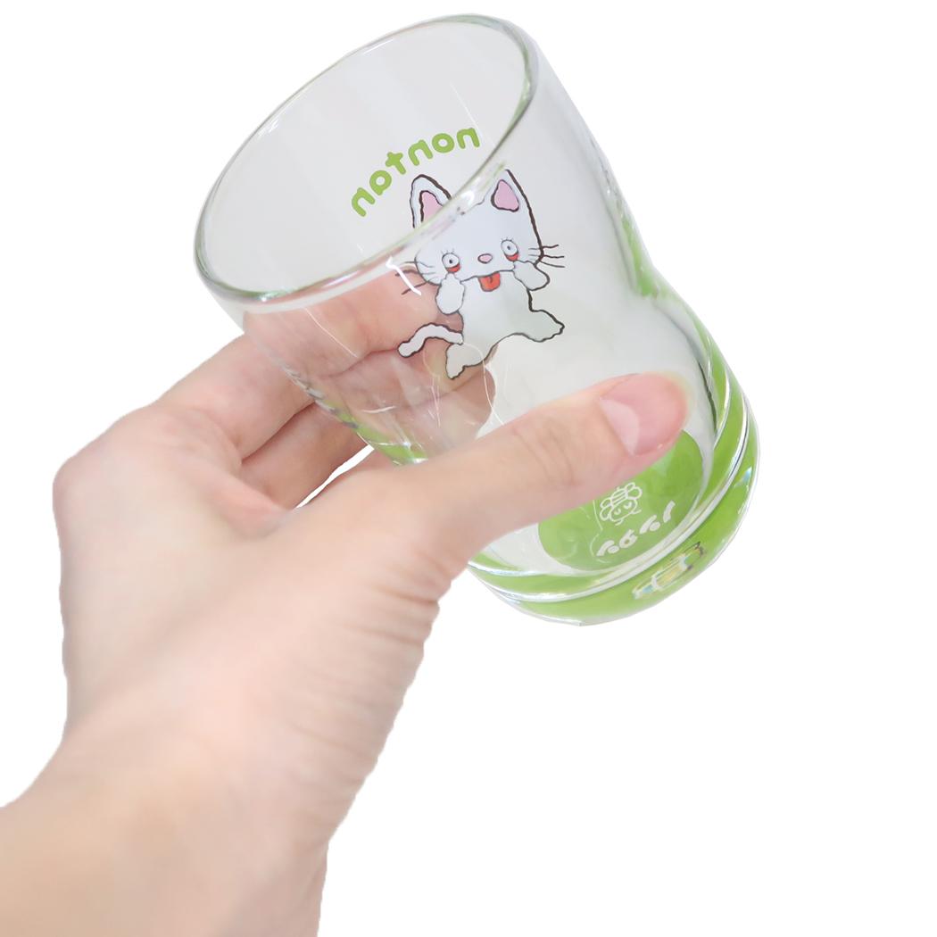 ノンタン ガラスコップ なかよしグラス あかんべノンタン 金正陶器