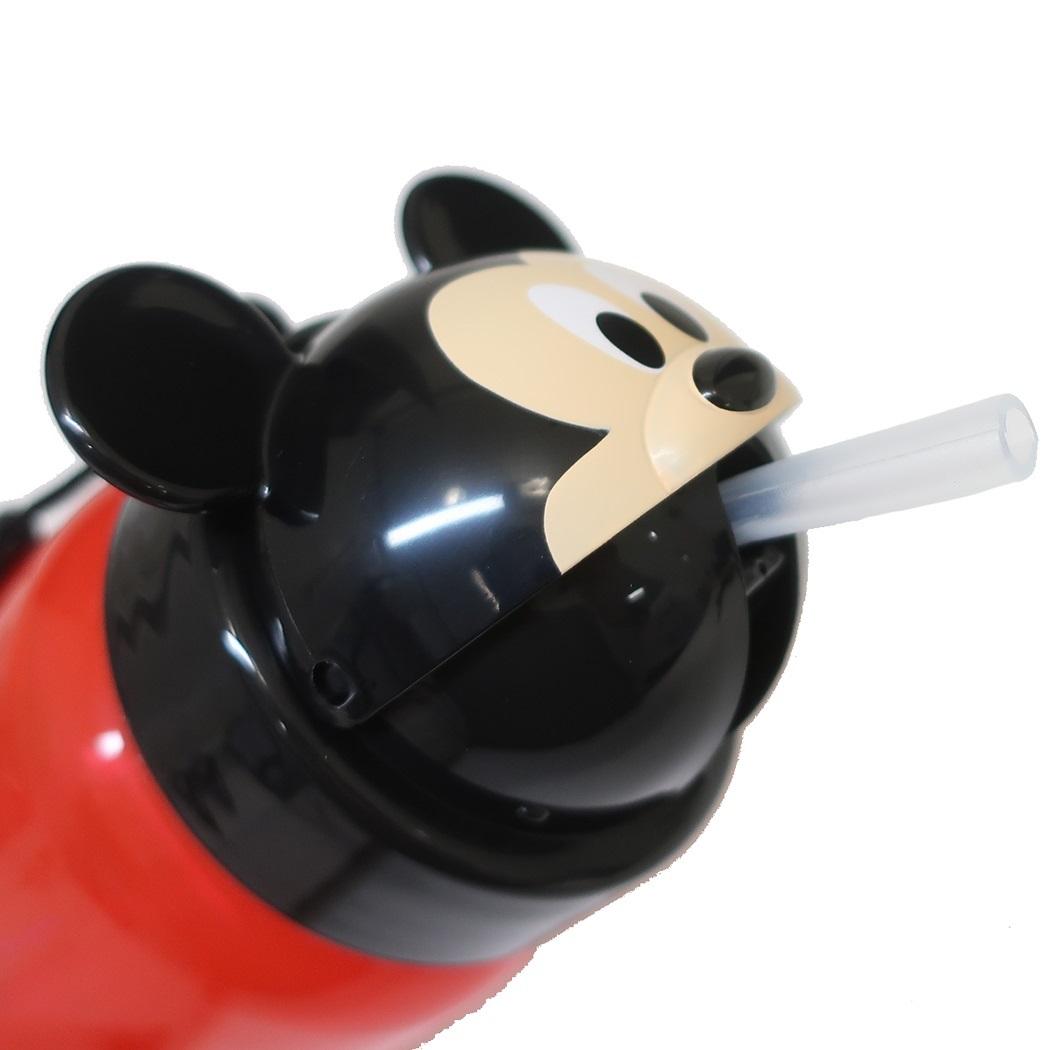 ダイカットストロー式ブローボトル 350ml 水筒 ミッキーマウス ディズニー スケーター 子供 遠足