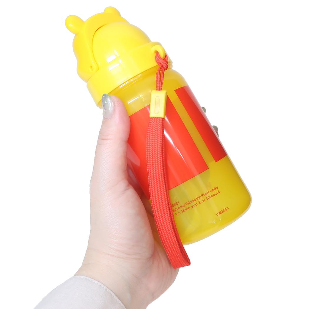 ダイカットストロー式ブローボトル 350ml 水筒 くまのプーさん ディズニー スケーター 子供 遠足