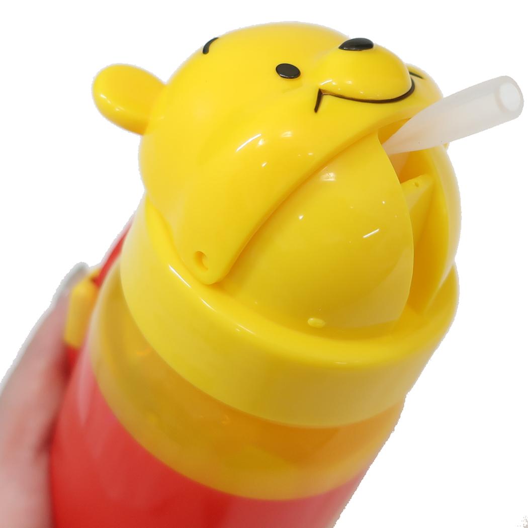 ダイカットストロー式ブローボトル 350ml 水筒 くまのプーさん ディズニー スケーター 子供 遠足