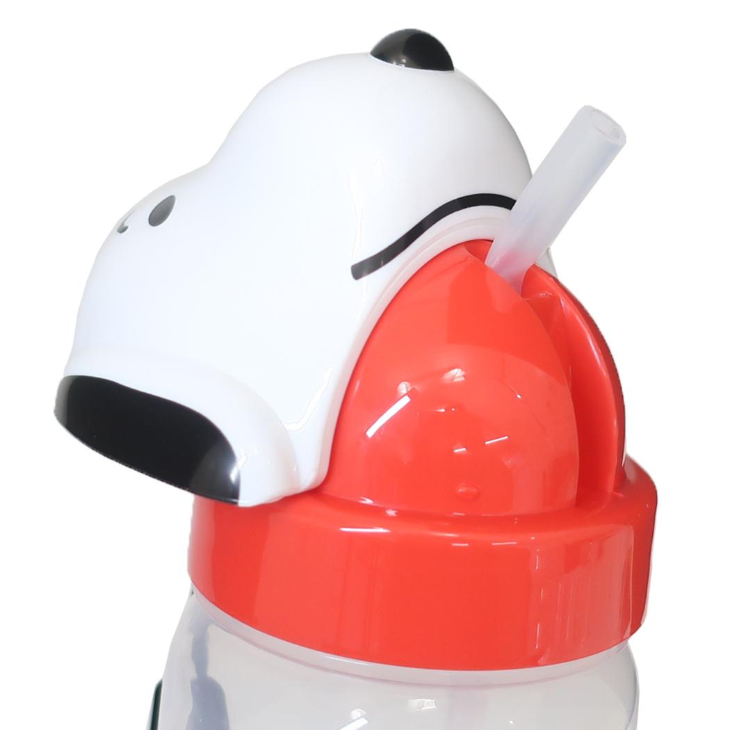 ダイカットストロー式ブローボトル 350ml 水筒 スヌーピー ピーナッツ スケーター 子供 遠足