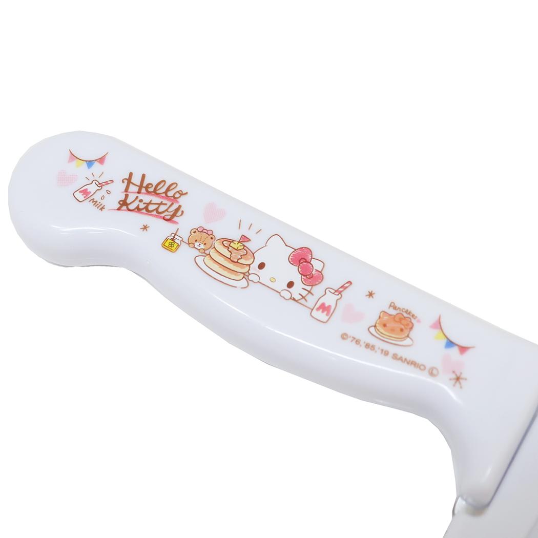 安全子供包丁 サヤ付き 調理用品 ハローキティ おやつタイム サンリオ スケーター お手伝い 子ども用包丁 メール便可