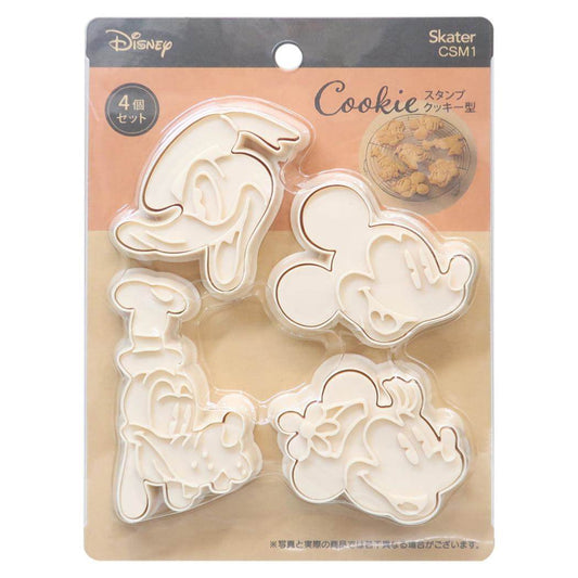 スタンプクッキー型 製菓用品 ミッキーマウス ディズニー スケーター お菓子作り メール便可