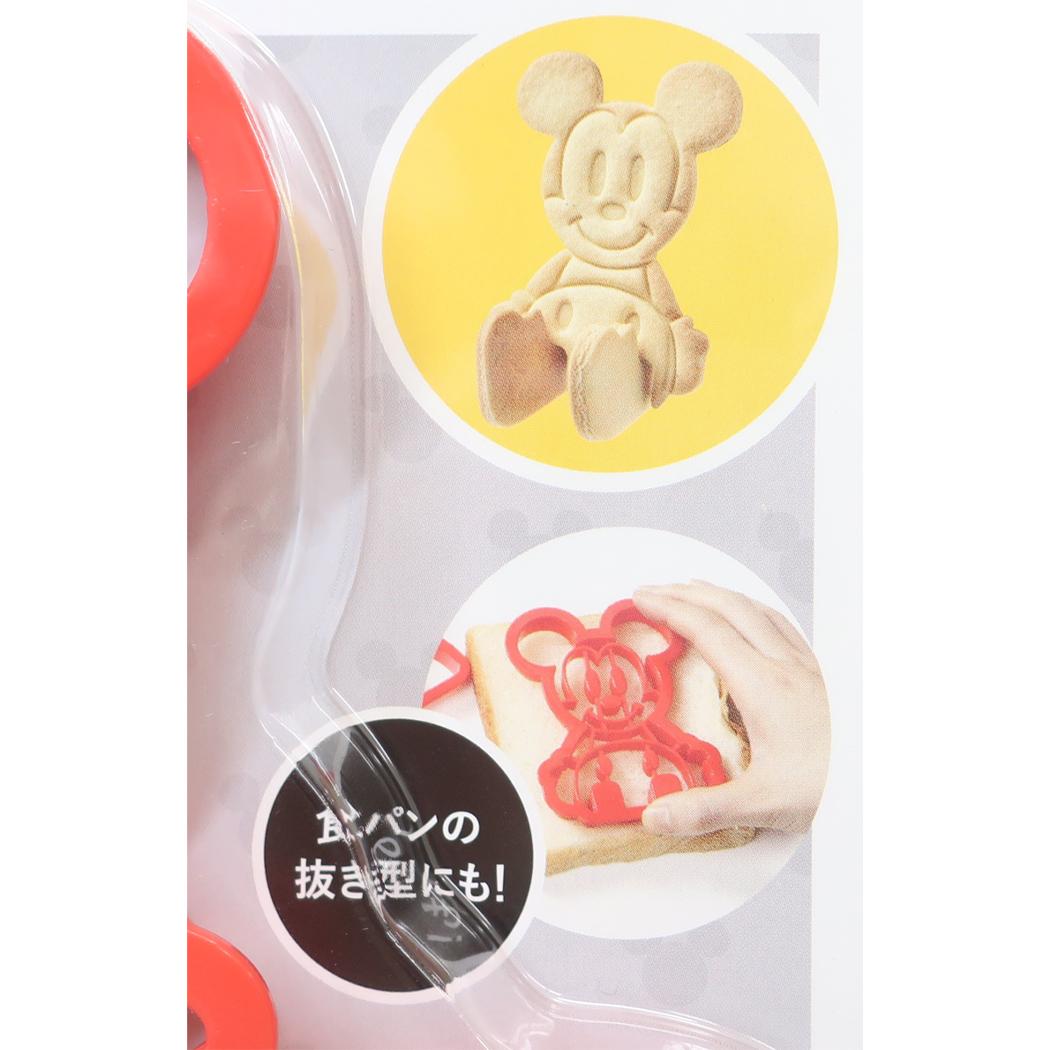 立体クッキー抜き型 製菓用品 ミッキーマウス ディズニー スケーター お菓子作り メール便可