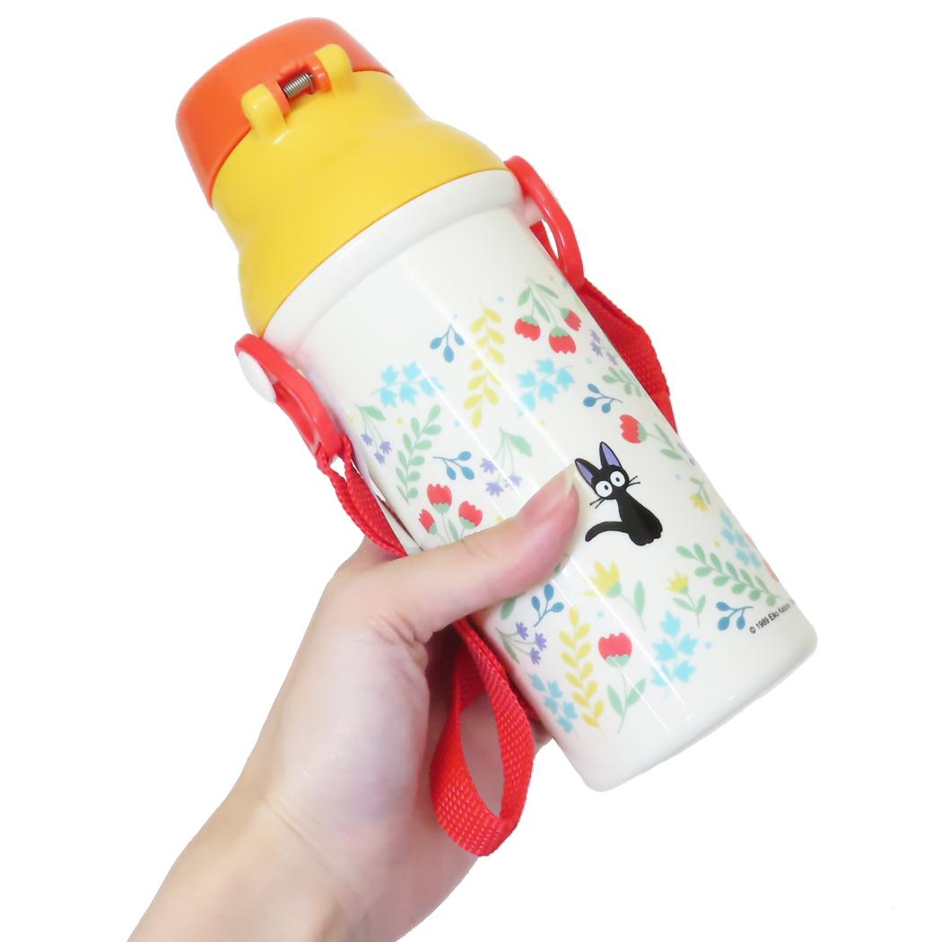 抗菌直飲プラボトル 水筒 魔女の宅急便 ボタニカ スタジオジブリ スケーター ワンタッチ 480ml