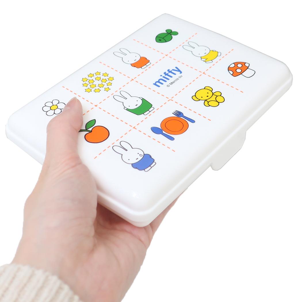 折りたたみサンドイッチケース お弁当箱 ミッフィー ミッフィー21 ディックブルーナ スケーター ランチ雑貨 絵本