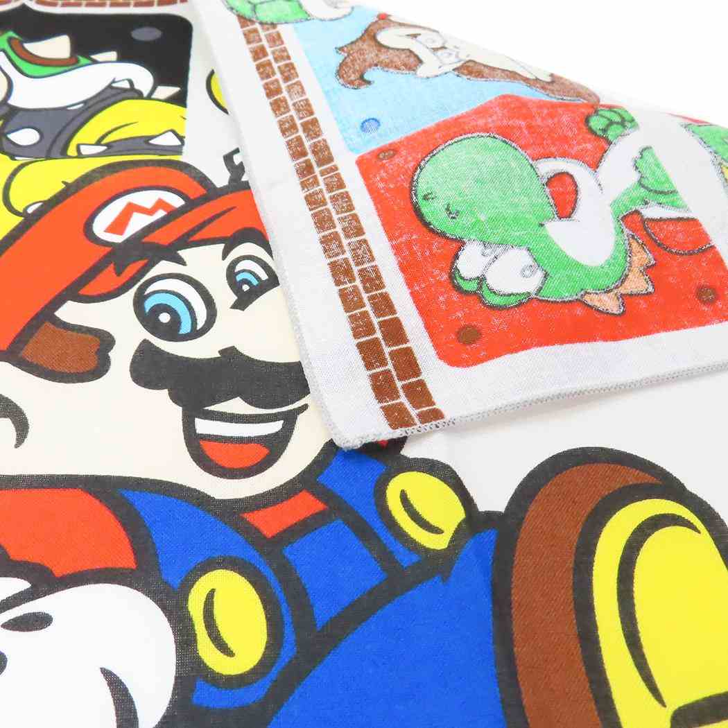 ランチクロス お弁当箱ナフキン スーパーマリオ スケーター ランチメール便可